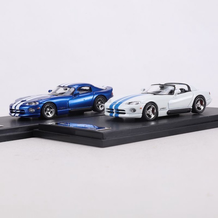 GFCC 1: 64 1993 Dodge Viper Dodge Viper Hard Top/Convertible Alloy รถจําลองรุ่น