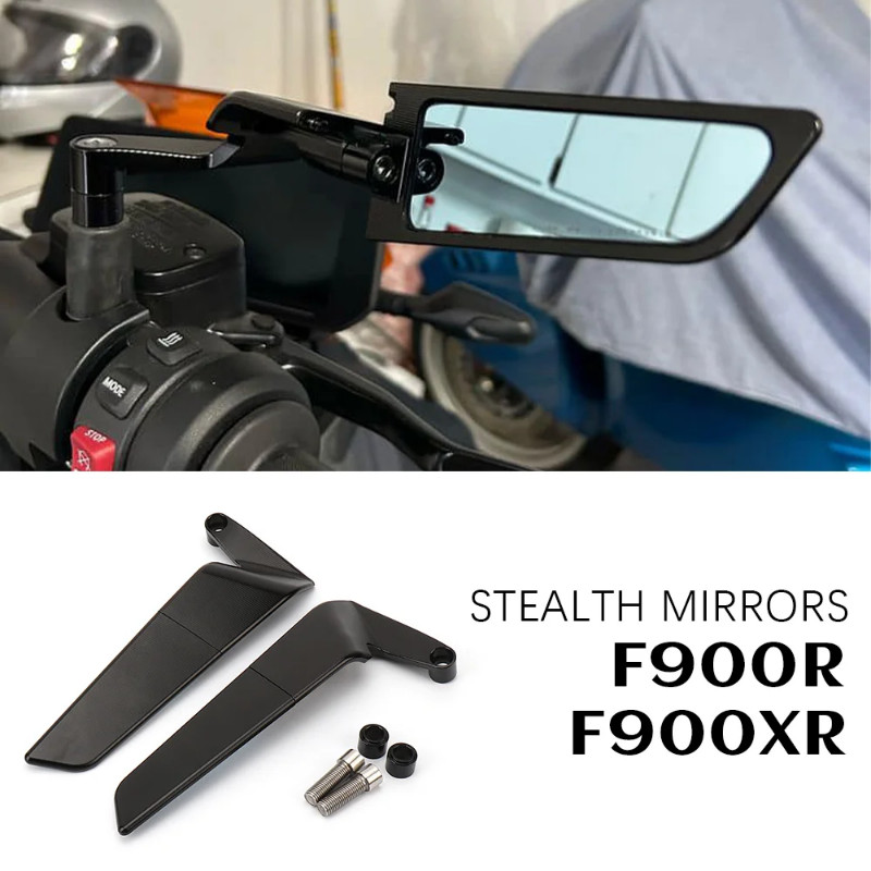 For BMW F900R Accessories Stealth Naked Mirrors F900XR Adjustable Winglets F 900R F 900XR F 900 R F