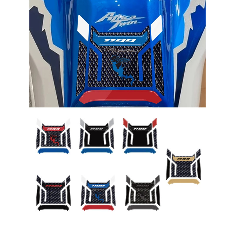 For Honda Africa Twin CRF1100L CRF 1100 L 2020-2024 Motorcycle Accessories 3D Gel Tank Pad Protecto