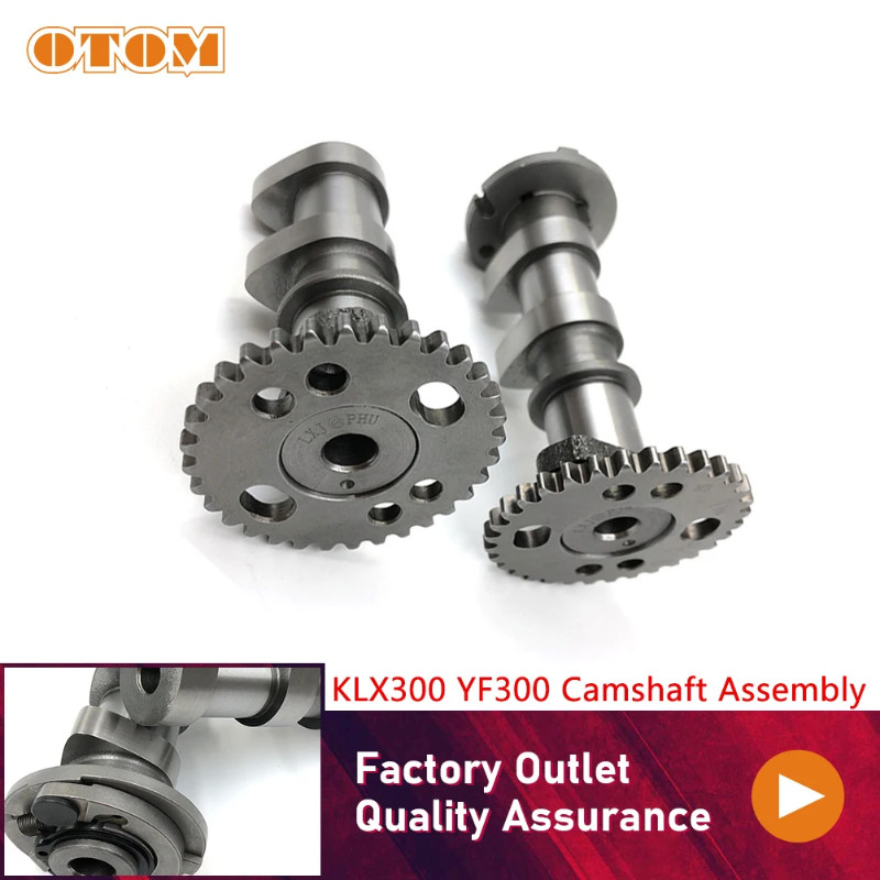 Motorcycle Performance Camshaft Assembly Intake Exhaust Cam Shaft Off Road Part For KAWASAKI KLX250