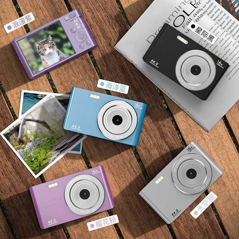 แบบพกพา 4K Digital HD Selfie Pocket Camera การถ่ายภาพ 2.7K