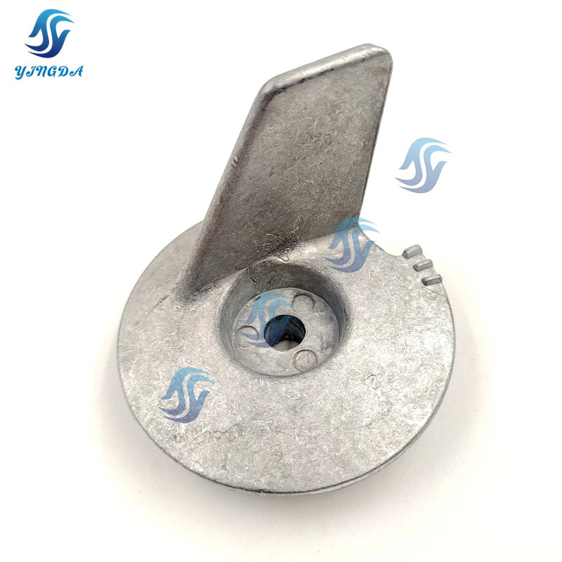 3V1-60217 853762T01 Trim Tab Anode For Tohatsu Outboard 6/8/9.8/9.9/15/18/20hp 3V1-60217-0 853762T