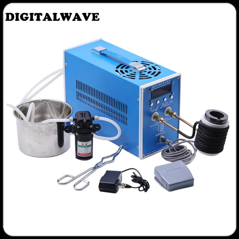 3000W High-frequency Induction Heating Machine ZVS Induction Heater Silver Gold Melting Furnace 220