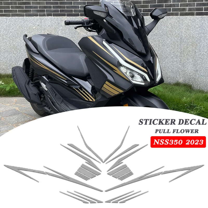 New Motorcycle Body Decal Decoration Decal Sticker Protection Kit Suitable For Honda NSs350 SS350 2