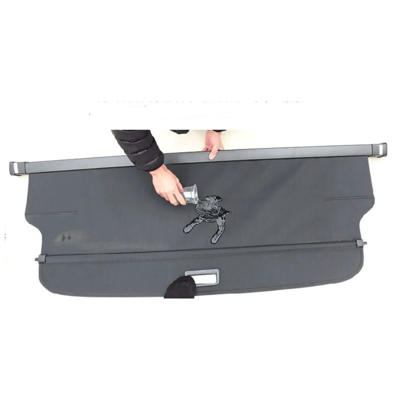 Car Rear Trunk Cargo Cover For Mercedes Benz GL Class X164 GL350 GL400 GL450 GL550 2006-2012