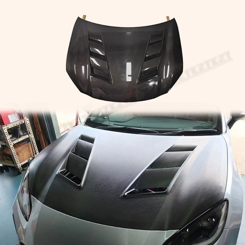 For SUBARU BRZ ZD8 ZN8 GR86 2022-23 AM Style Carbon Fiber Hood Bonnet