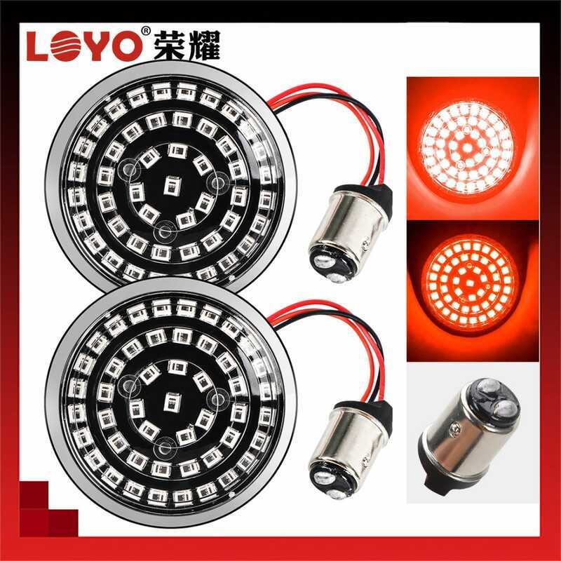 1157 รถจักรยานยนต์ฮาร์เลย์ดัดแปลง1157ไฟเลี้ยว1157แสงสีแดงเลี้ยวไฟเบรก