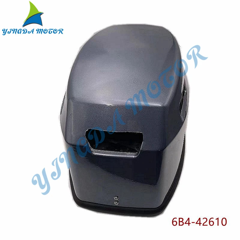 6B4-42610-00 Top Cowling Assy For 9.9HP 15HP Yamaha 6B3 6B4 9.9D 15D Model Outboard Engine Replacem
