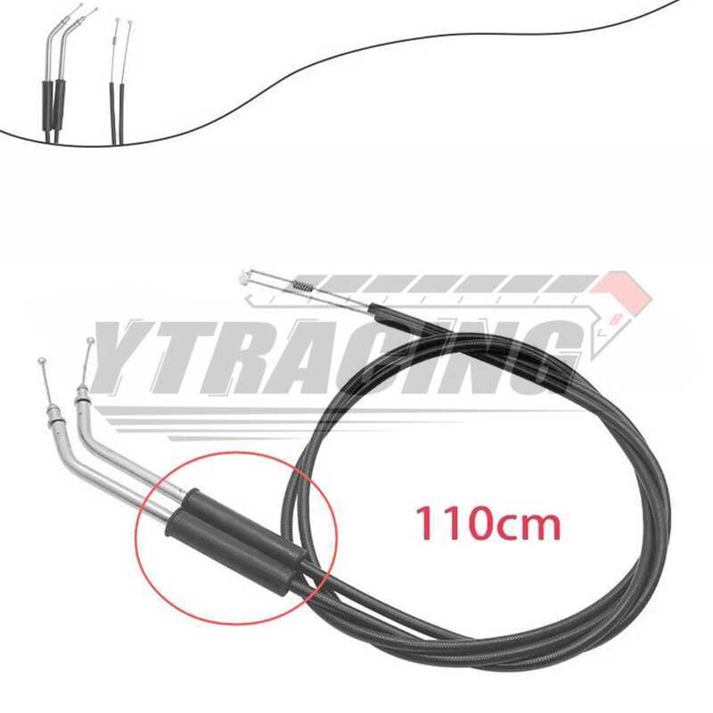 เหมาะสําหรับ 96-07 Harley Road Glide FLTR Harley Dyna FXD 96-10 สายคันเร่ง