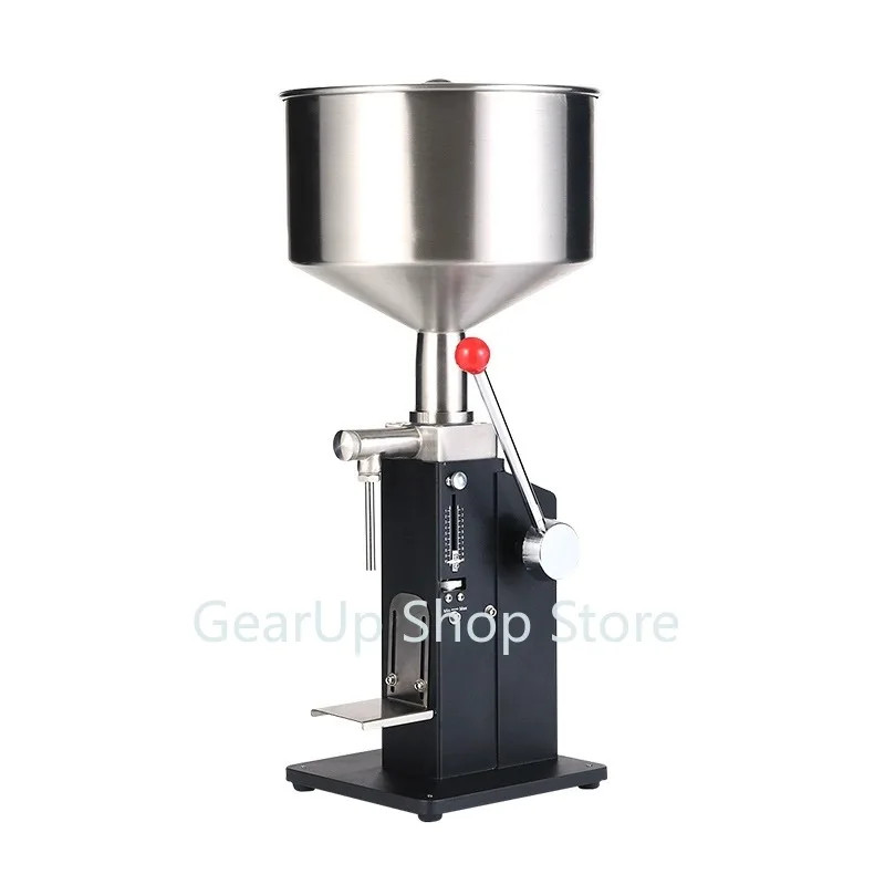 5-50ML/10-100ML manual liquid filling machine 10L adjustable bottle filling sauce honey juice bever