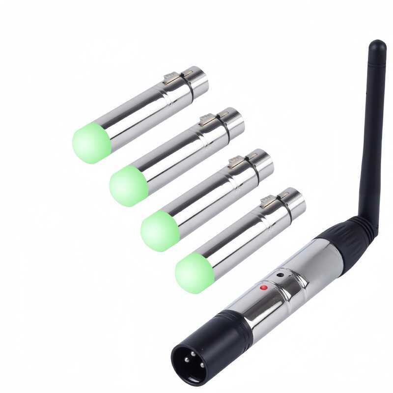 2.4g ไร้สาย dmx512 ตัวรับสัญญาณ dmx512 ตัวรับส่งสัญญาณ dmx512 คอนโทรลเลอร์ไร้สาย