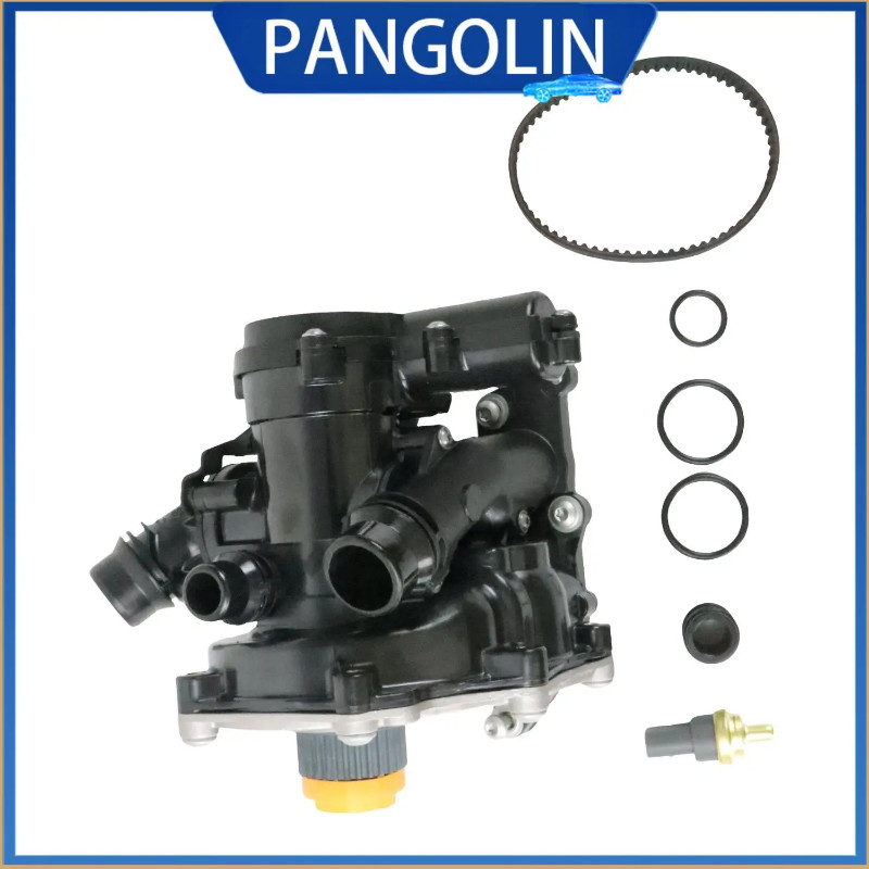 PANGOLIN 1.8T/2.0T Engine Water Pump Kit Fit for VW Beetle Passat AUDI A1 A3 Q3 Q7 06L121012A 06L12