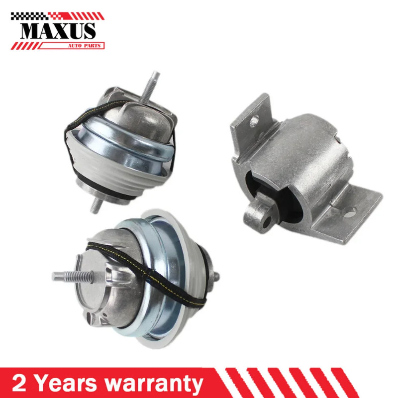 3Pcs Mount Fits Jaguar XF XJ 4.2L 2009-2013 Engine Motor 5.0L L+R &Trans Mount C2P17845 C2D38505