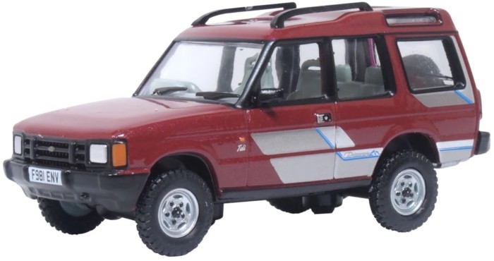1/76OXFORD Foxfire Off-Road Road Luhua Discovery 1 จําลองโลหะผสมรถออฟโรดรุ่นรถออกจากรุ่นรถพิมพ์