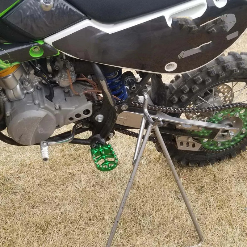 For Kawasaki KX65 KX80 KX85 KX100 KX112 KLX140 KLX140L KLX140G Motorcycle Accessories Footrest Foot