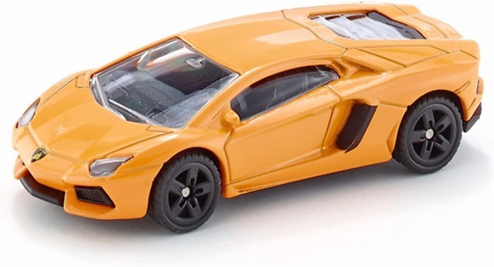 SIKL Lamborghini Aventador LP 700-4 จําลองรถสปอร์ตโลหะผสมสีส้มรถของเล่นเด็กออกจากรุ่นรถพิมพ์
