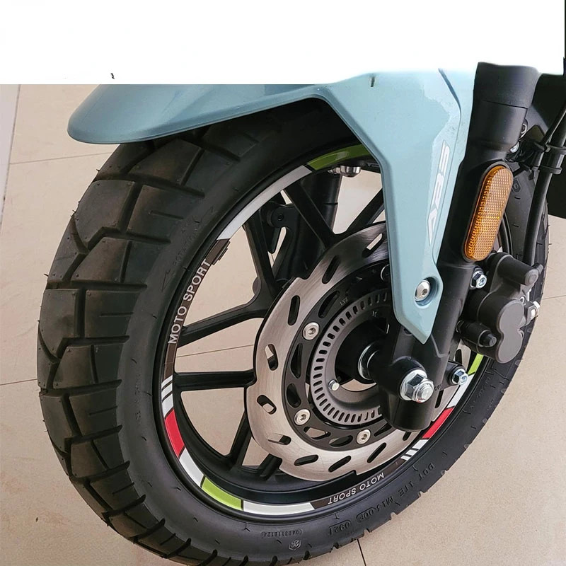 1 SET New high quality Motorcycle Wheel Sticker stripe Reflective Rim For Lifan Kpv150 KPV150