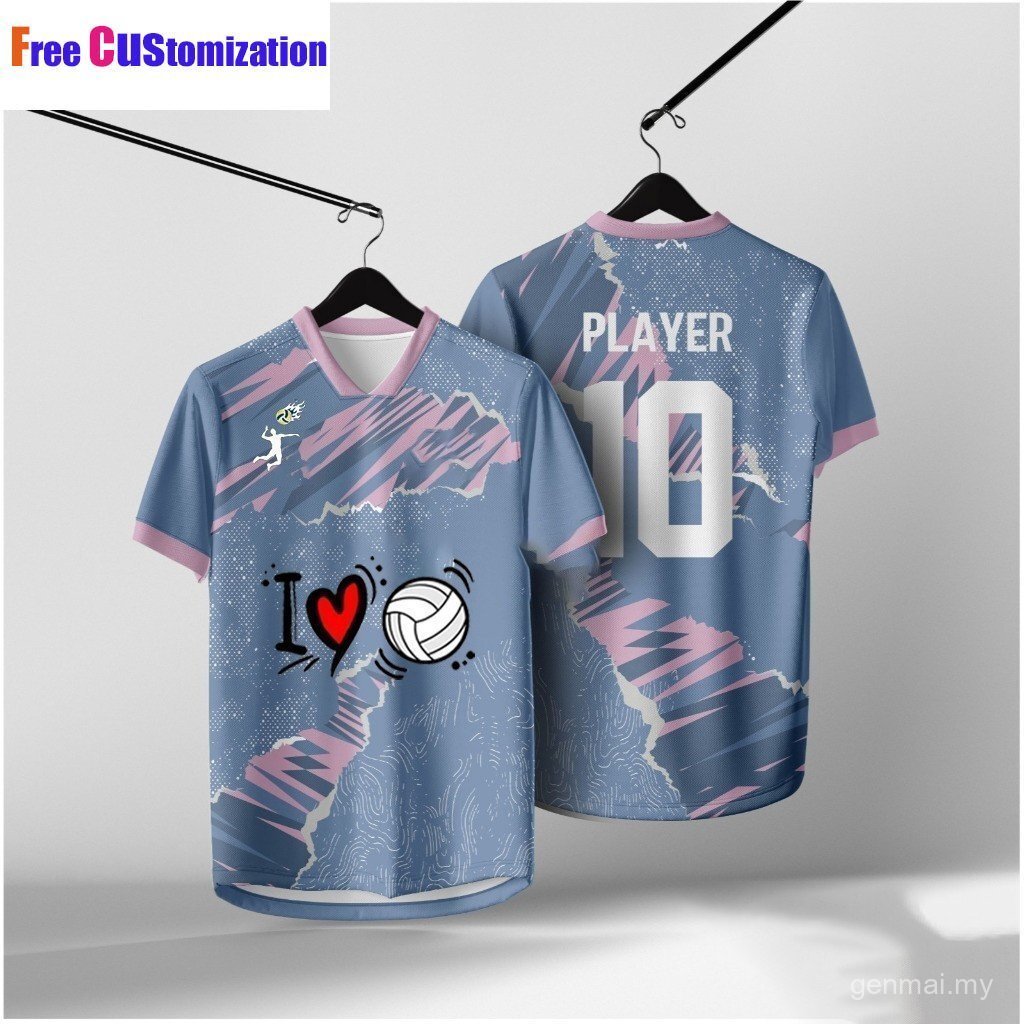Hot New ReleasesFree Custom ชื่อและหมายเลข Volleyball & FOOTBALL JERSEYS สามารถออกแบบที่กําหนดเองพิม