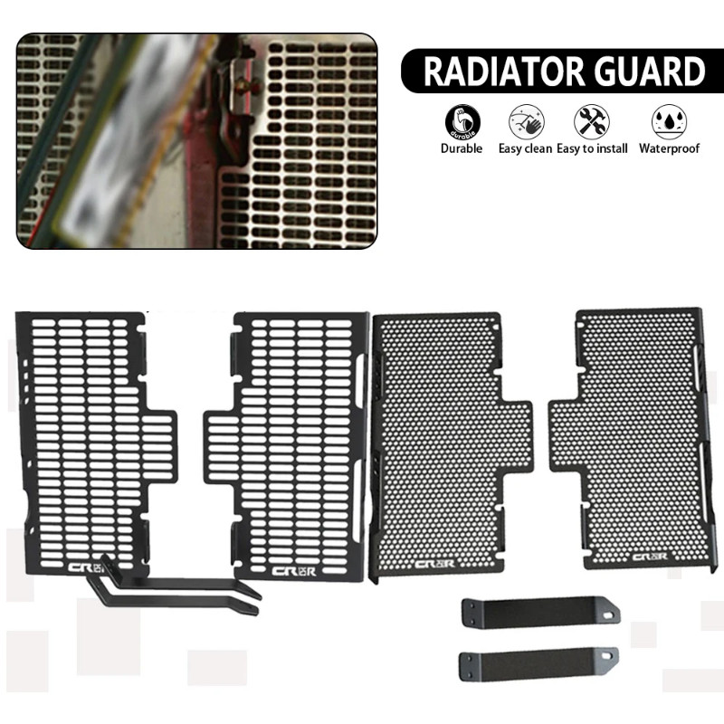 Motorcycle Accessories For Honda CR125R CR250R 2000 2001 CR250 R CR 250 R CR 125 R Radiator Grille