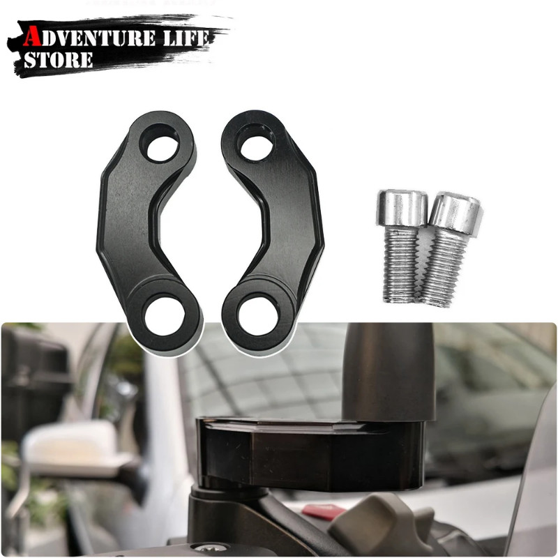 For BMW R1200GS LC ADV R1250GS Adventure GSA R1200R RNINET R 1200 GS F750GS Motorcycle Mirror Riser