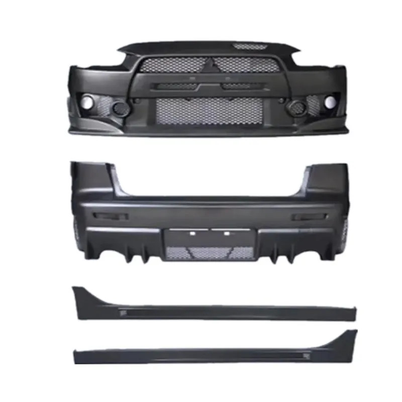 Body Kits FQ400 Front Rear Bumper For Mitsubishi Lancer 2009-2015 Bodykit Car Bumper Auto Parts Bod