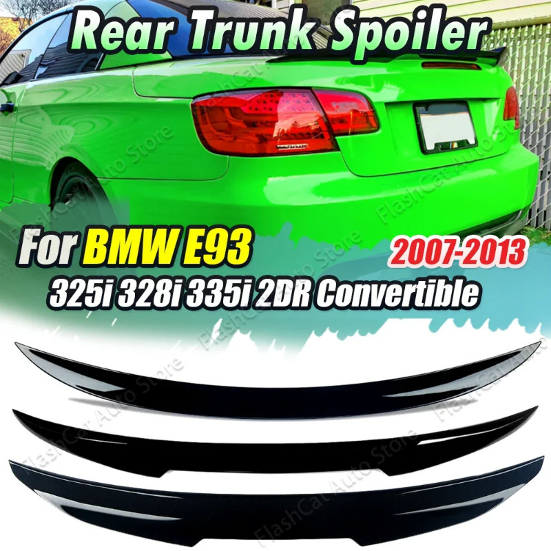 For BMW E93 325i 328i 335i CONVERTIBLE 2007-2013 E93 PSM / M4 / MP Style Trunk Lip Tail Trunk Spoil