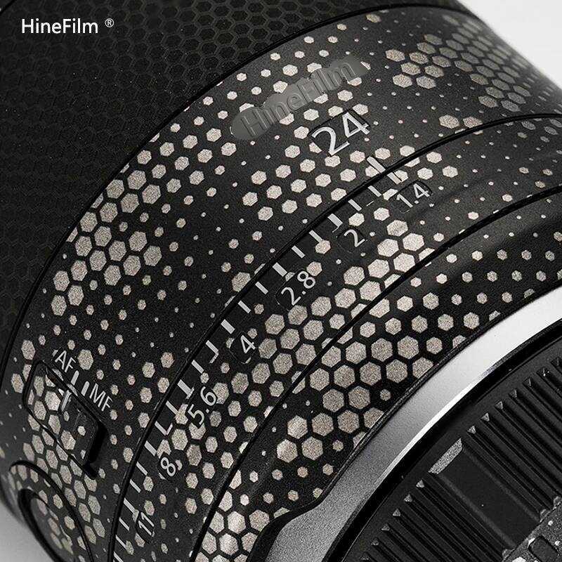 ▥ ผิวที่กําหนดเองสําหรับ Rf24 เลนส์สติกเกอร์ เลนส์สําหรับ Canon Rf24mm F1.4 L VCM เลนส์ผิว 24 1