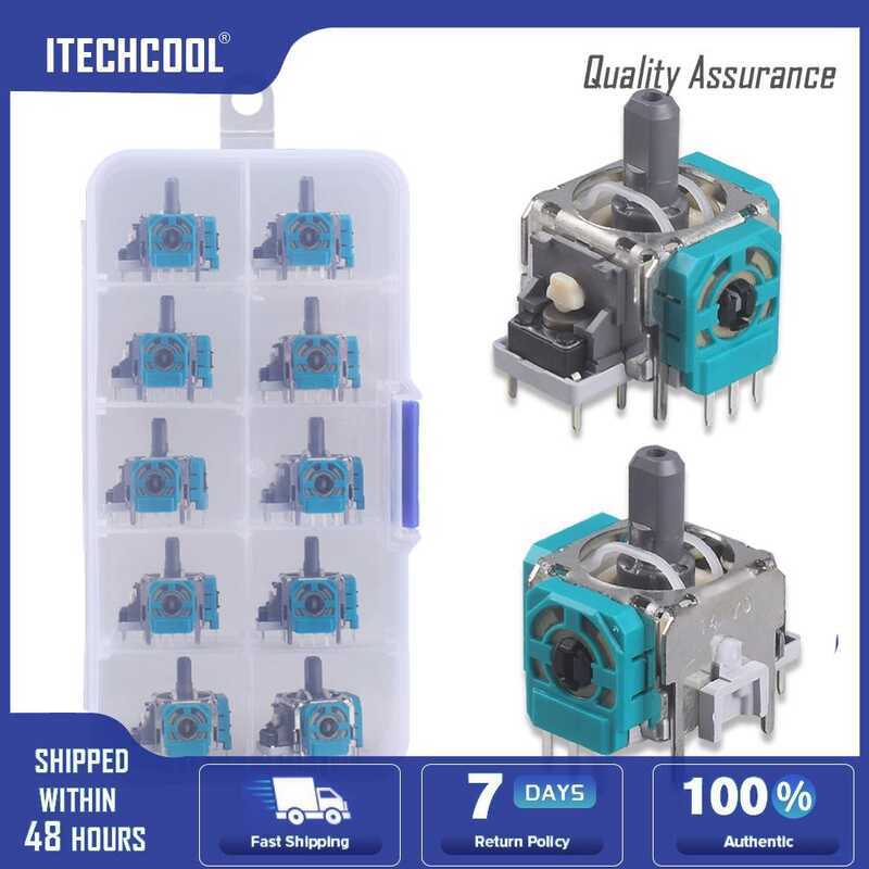 [ใหม่] 10 ชิ้น Thumb Stick Analog 3D จอยสติ๊ก Repla Controller สําหรับ Xbox One Series X/S