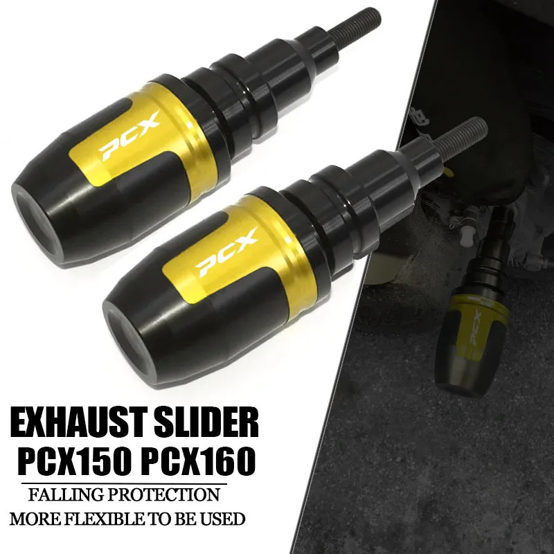 Newest 2021 For  PCX160 PCX125 PCX150 PCX 160 PCX 150 2010-2021 Motorcycle Exhaust Frame Slider Cra