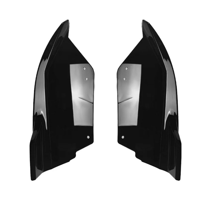 For BMW X1 iX1 U11 U12 M Sport Car Rear Bumper Lip Side Spoiler Corner Protector Diffuser Splitter