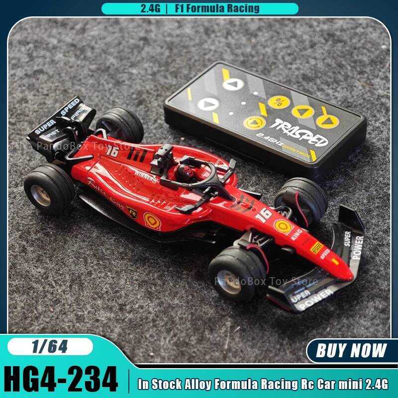 C F1 Formula Racing Car 1:64 RC Car Mini 2.4G APP Control Alloy Remote Control Car With Light Toys