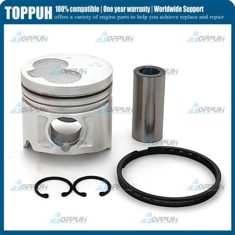 4JG2 Piston Kit + Piston Rings For Isuzu 4JG2 Engine Spare Parts