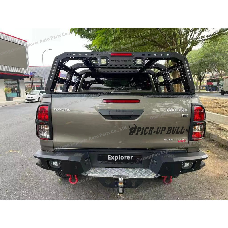 PICK-UP BULL Universal Roof Basket Rack 4x4 Cross Bars Roll Bar for Isuzu Dmax Ford Ranger BT 50 20