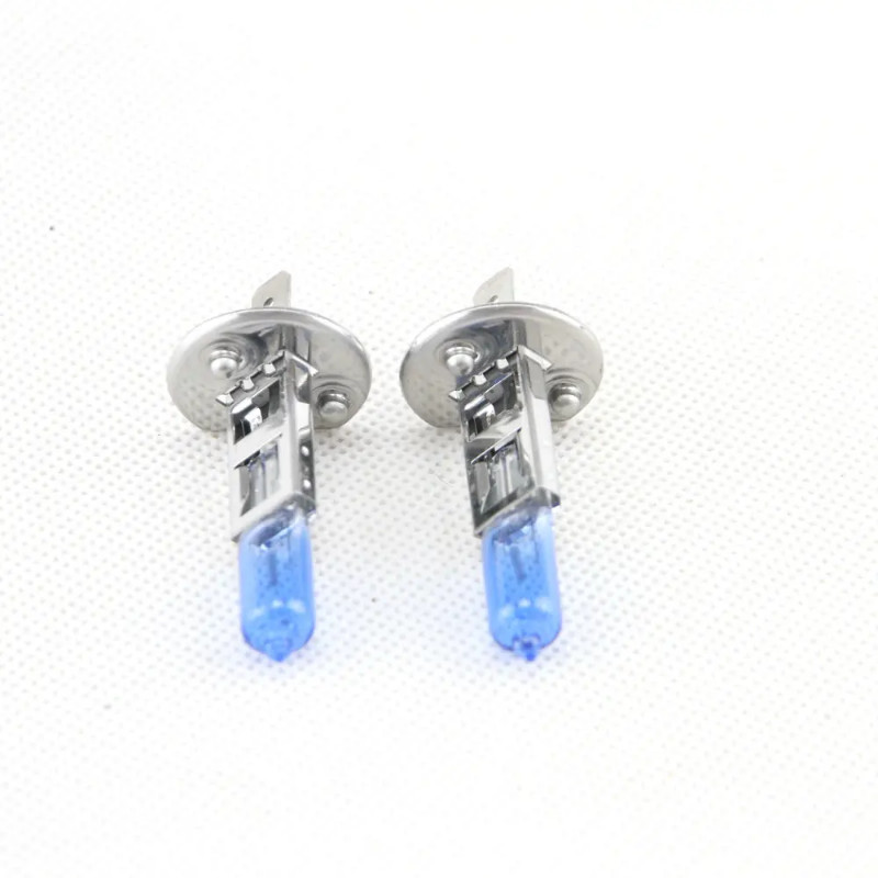 4pc/lot 5000K White H7 Halogen Bulb 12v 55W Low Beam H1 Halogen Bulb High Beam Super Vison Ultra Ca