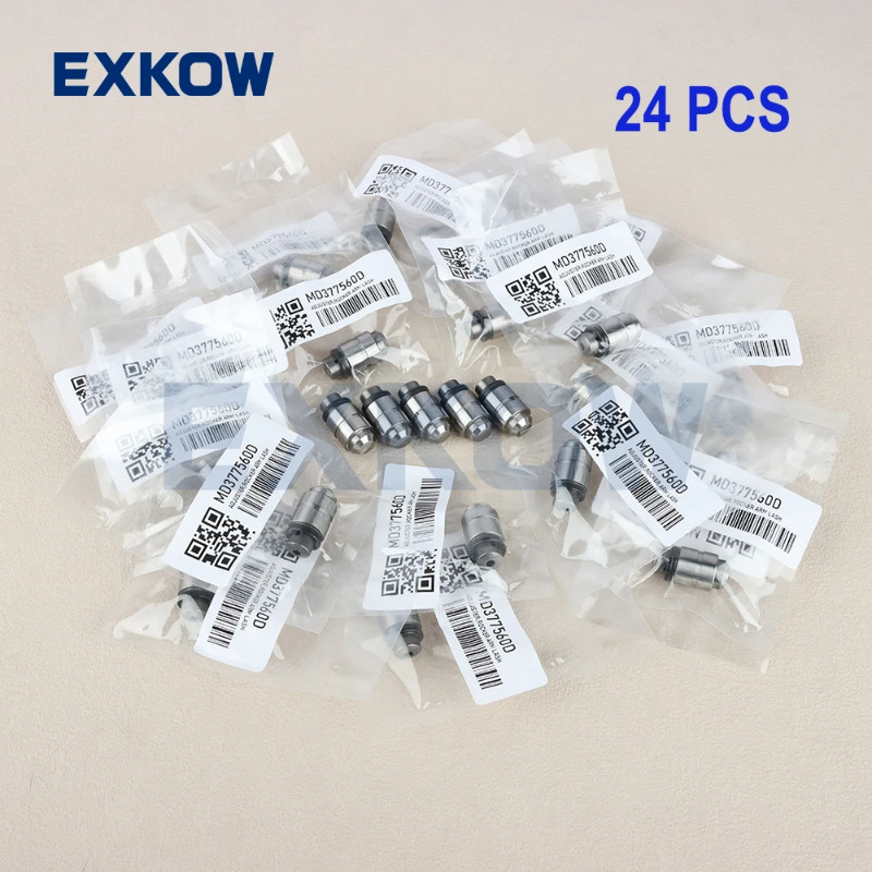 24 Valves Tappet Hydraulic Lifters for Mitsubishi Triton L200 Space Gear Wagon L300 L400 4G63 4G64
