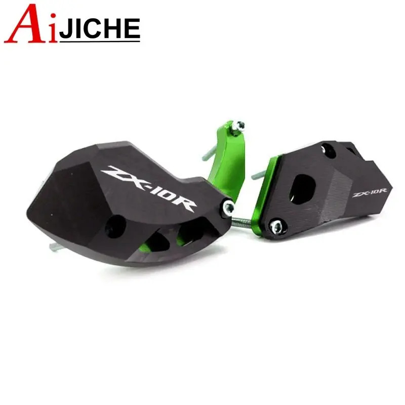 Motorcycle CNC Engine Crash Guard Stator Frame Slider Protector Fit For NINJA ZX-10R ZX10R ZX 10R 2