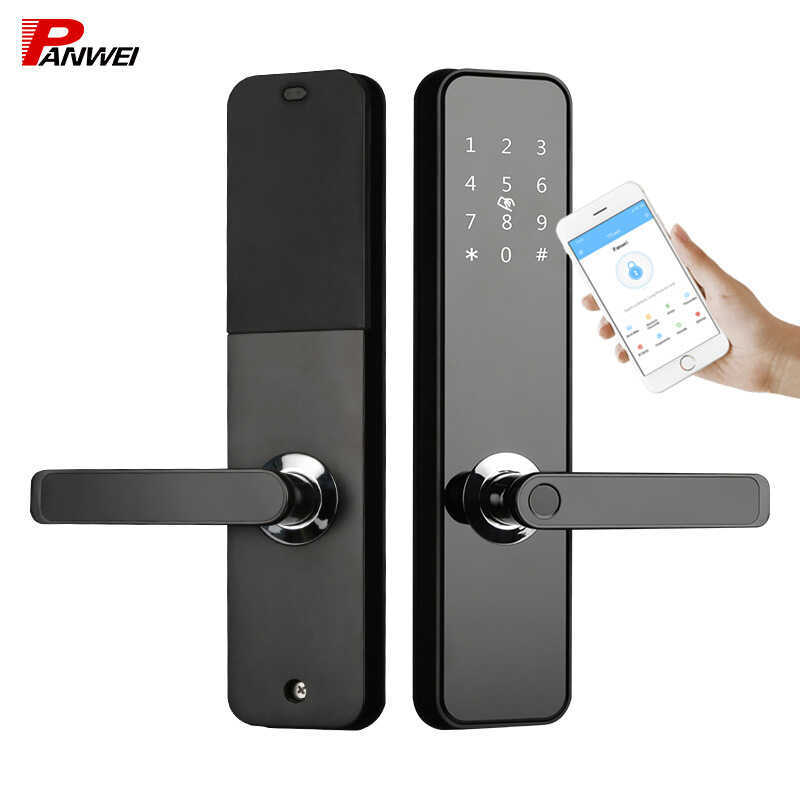 TTlock TTlock การพัฒนารองบลูทูธเปิดประตูลายนิ้วมือรหัสล็อค WiFi Gateway B & B Apartment ล็อคอิเล็กทร