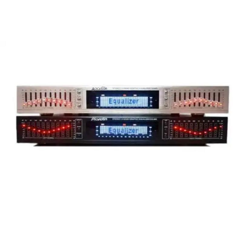 220V EQ665 Equalizer Hifi Home EQ Equalizer Dual 10 BAND Stereo Treble Alto Bass Regulation With Bu