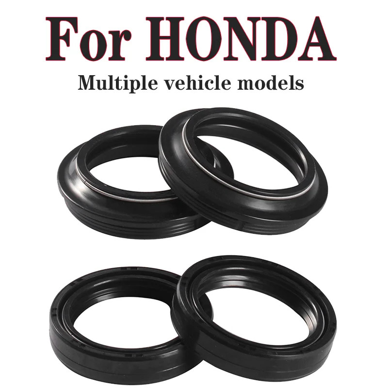 For Honda VF1000F Interceptor, 1984-1986  VF1000R 1985-1986 Front Fork Oil Seal & Dust Cover front