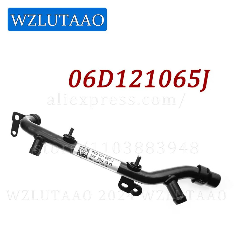 Engine Coolant Pipe Water Hose 06D121065J For Audi A4 B7 2004-2008,A6 C6 2005-2011,Seat Exeo 2009-2