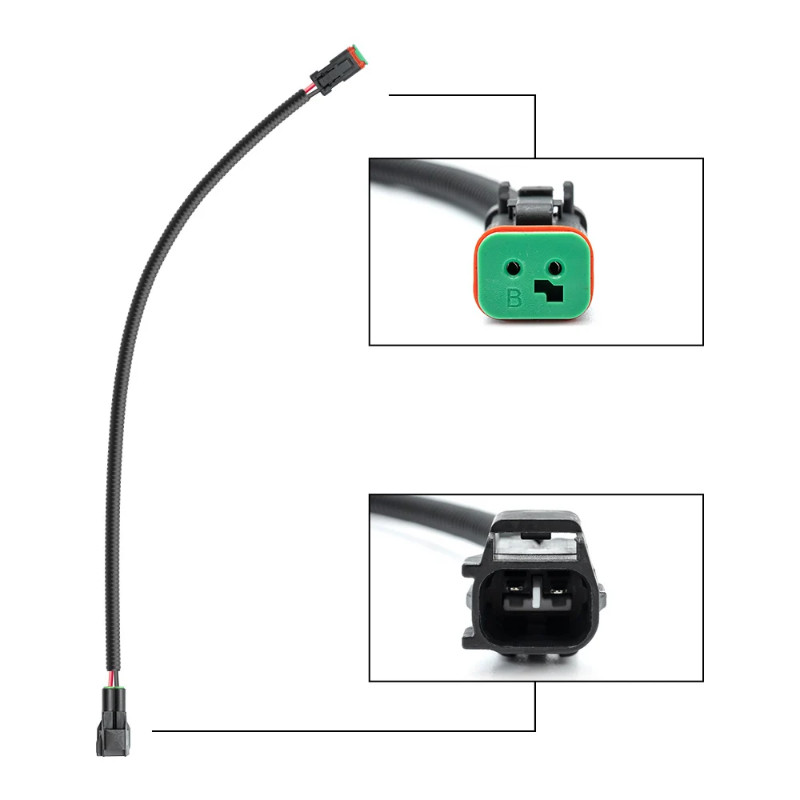 H8 H11 Fog Lamp Wiring Harness adapter wirss harness For 1997-2004 Jeep Wrangler TJ Plug Pair