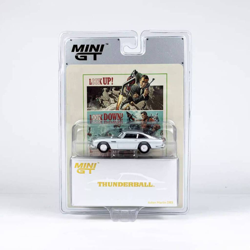 MINI GT 1: 64 Aston Martin DB5 Aston Martin 007 เวอร์ชั่นภาพยนตร์ #900 #901