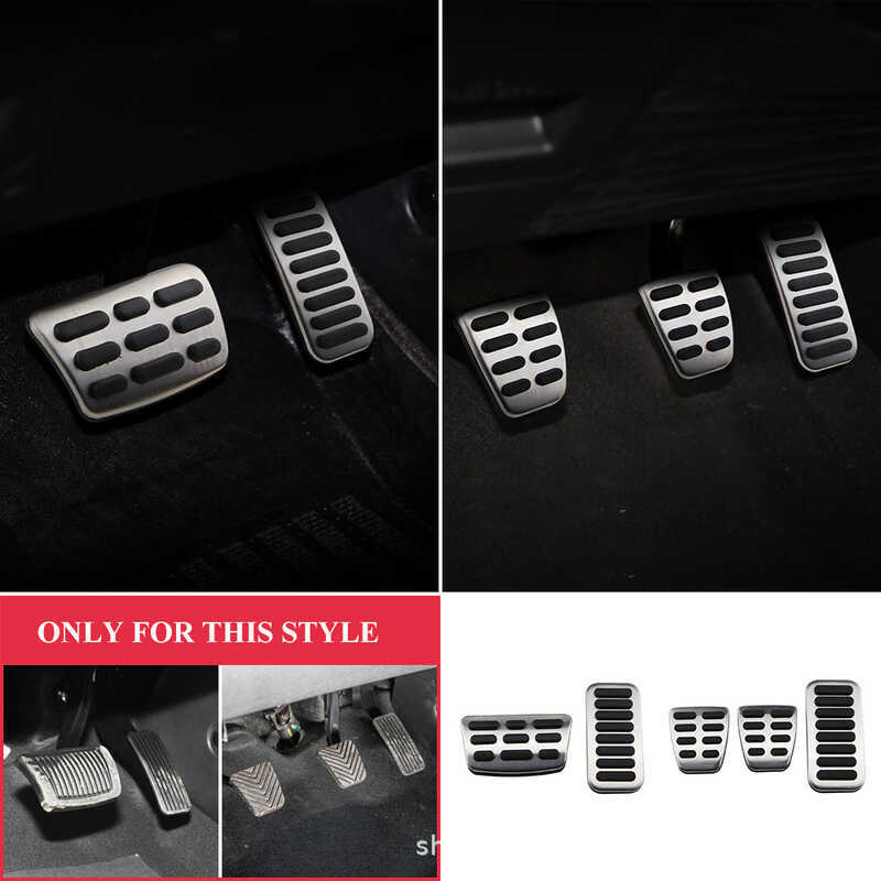 เหมาะสําหรับ Hyundai Leading KONA KONA KAUAI แป้นเบรกคันเร่งสแตนเลสกันลื่น