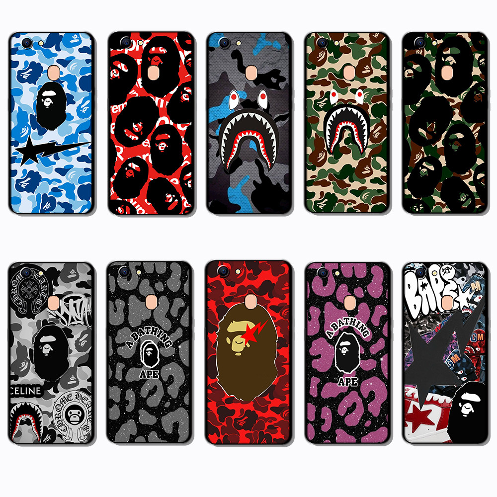 เคสโทรศัพท์สีดํานุ่มสําหรับOPPO A1k A37 neo 9 A39 A57 A59 F1s A73 F5 A77 F3 A83 r9s F7 F19 A74 4G BF
