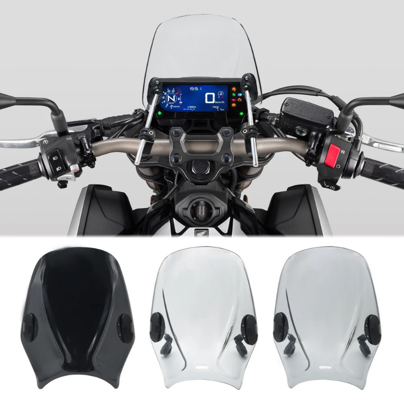 For Honda CB650R CB 650 R CB 650R CB650 R cb650r Motorcycle Windshield Screen Visor Windscreen Doub