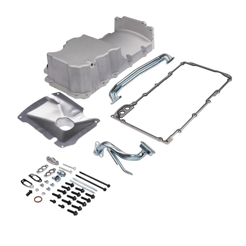 AP02 Front Wet Sump Retrofit Engine Oil Pan for Chevy LS LS1 LS2 LS3 LSX V8 4.8L 6.2L 81076 NEW