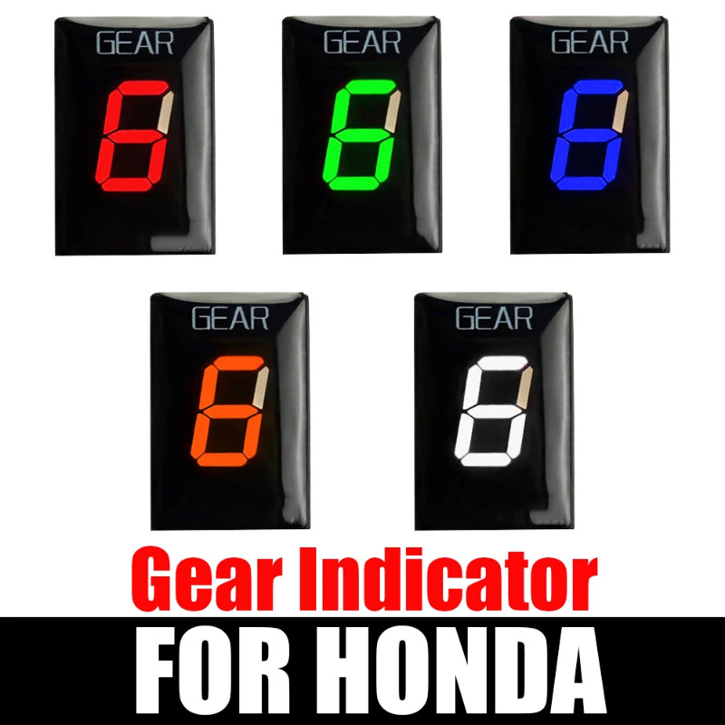 Motorcycle 1-6 Speed Gear Display Indicator For Honda CB250F CB1300S CB1300F CBF1000FA CBR250R CBR1