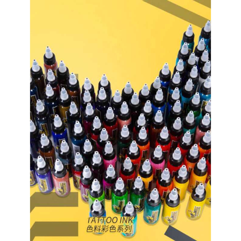 Dasheng Tattoo Equipment OG Tattoo Pigment Color Ink Professional Blue Pigment ถาวรของแท้หมดอายุบางส