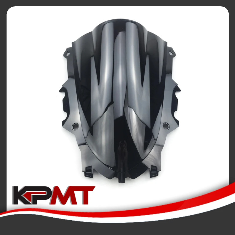 For YAMAHA YZF R25 R3 A 2019 2020 Double Bubble Windscreen Wind Deflectors R25 R3 Motorcycle Black