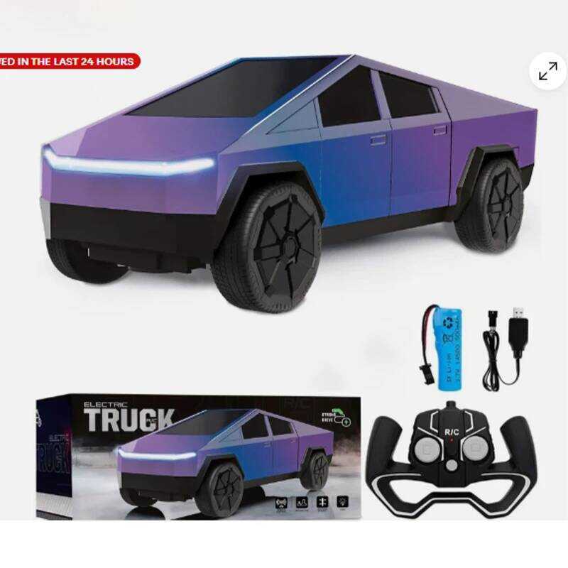 C 2025 1：12 Rc Simulation Pickup Toy Cyber Pickup Children's Simulation Remote Control Car Electric